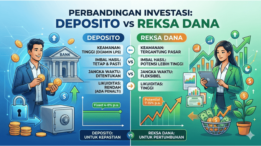 Deposito vs Reksa Dana: Mana yang Lebih Untung?